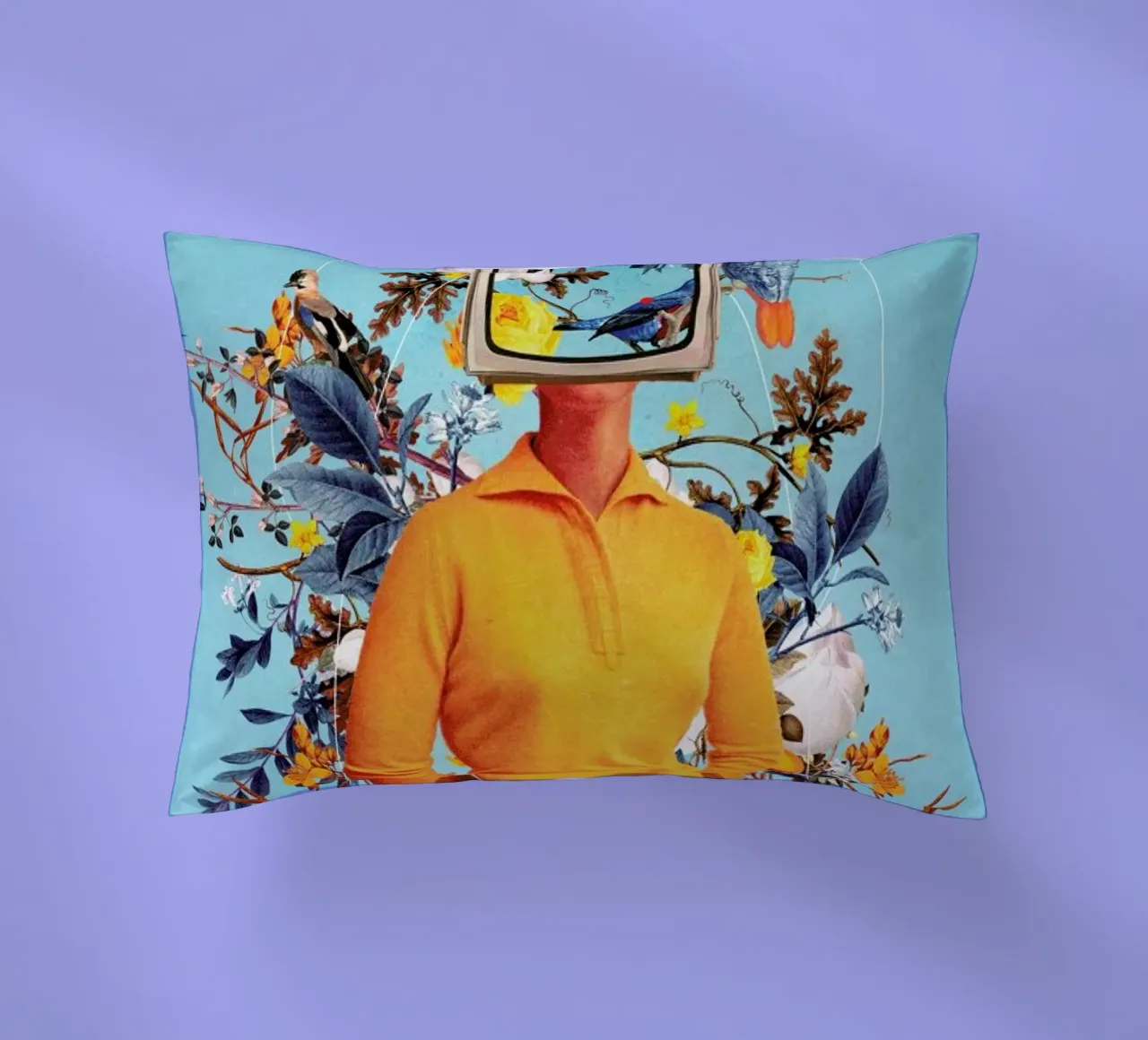 Don't Feed The Monitors With Your Dreams cuscino da Frank Moth