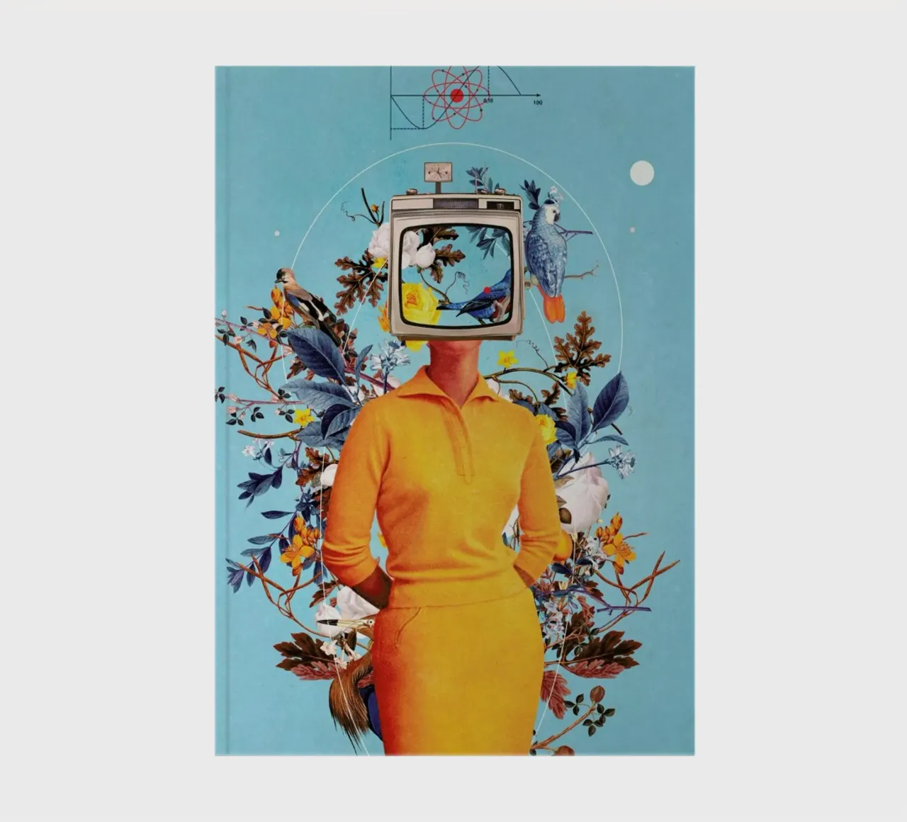 Don't Feed The Monitors With Your Dreams notebook by Frank Moth