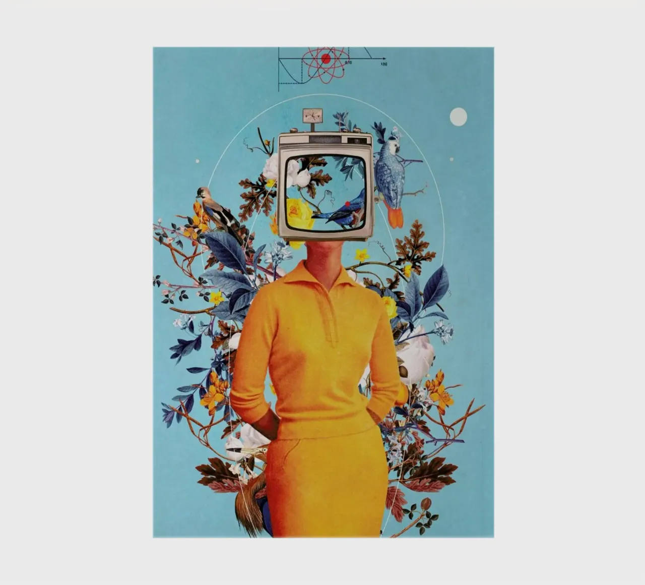 Don't Feed The Monitors With Your Dreams notebook by Frank Moth