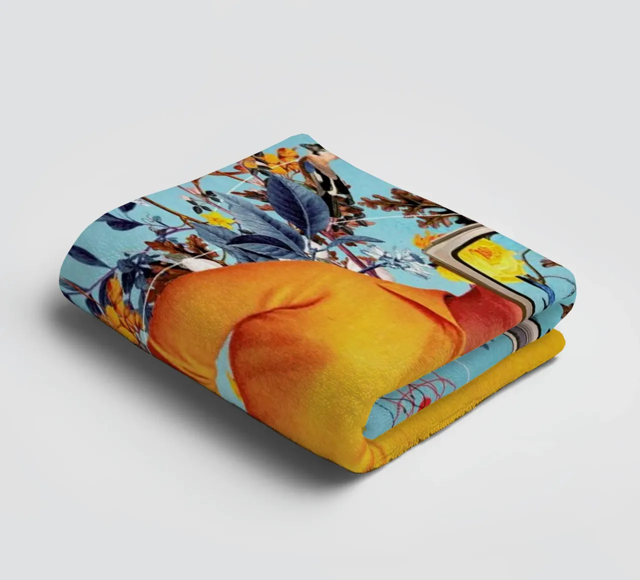 Don't Feed The Monitors With Your Dreams asciugamano da bagno da Frank Moth