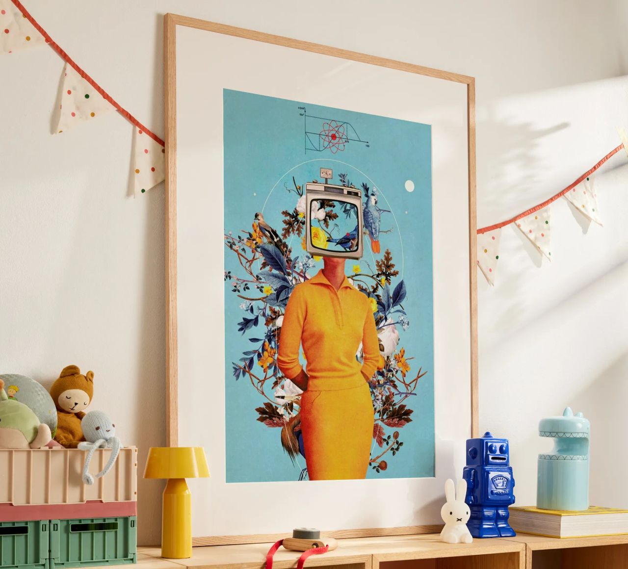 Don't Feed The Monitors With Your Dreams carta hahnemühle da Frank Moth