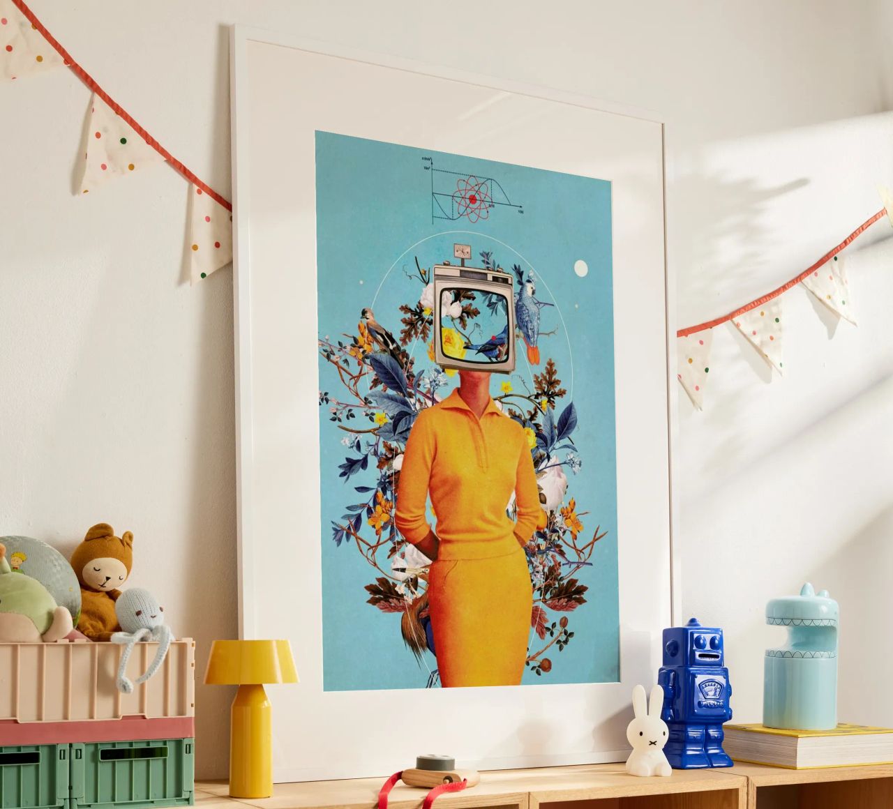 Don't Feed The Monitors With Your Dreams carta hahnemühle da Frank Moth