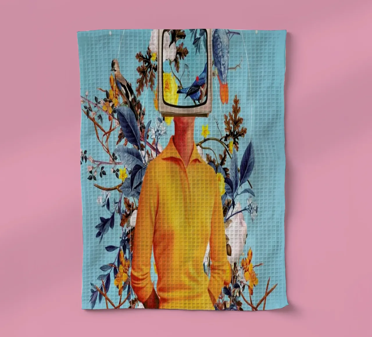Don't Feed The Monitors With Your Dreams torchon de Frank Moth