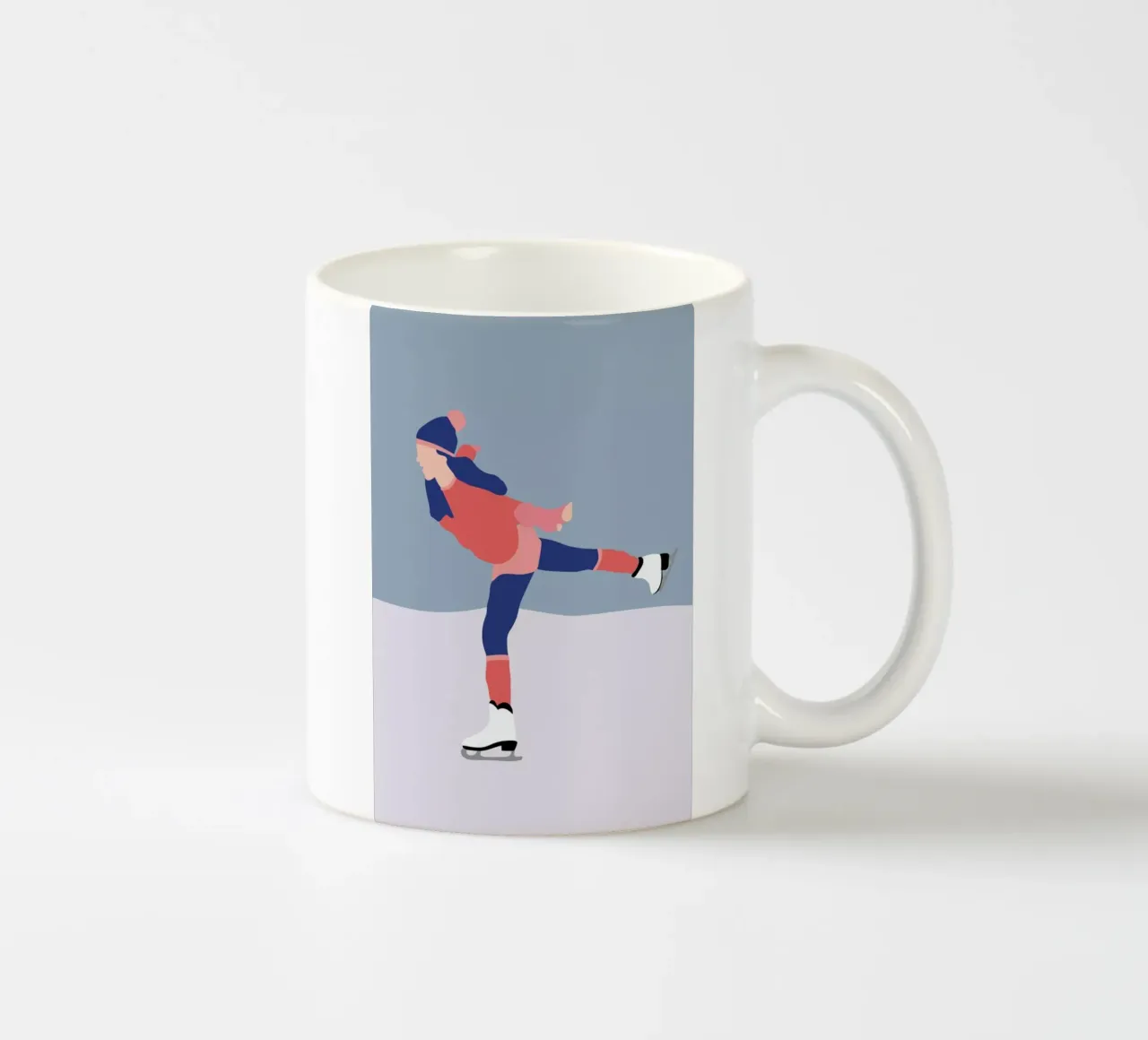 Eisläuferin tazza in ceramica da XOXO Arte