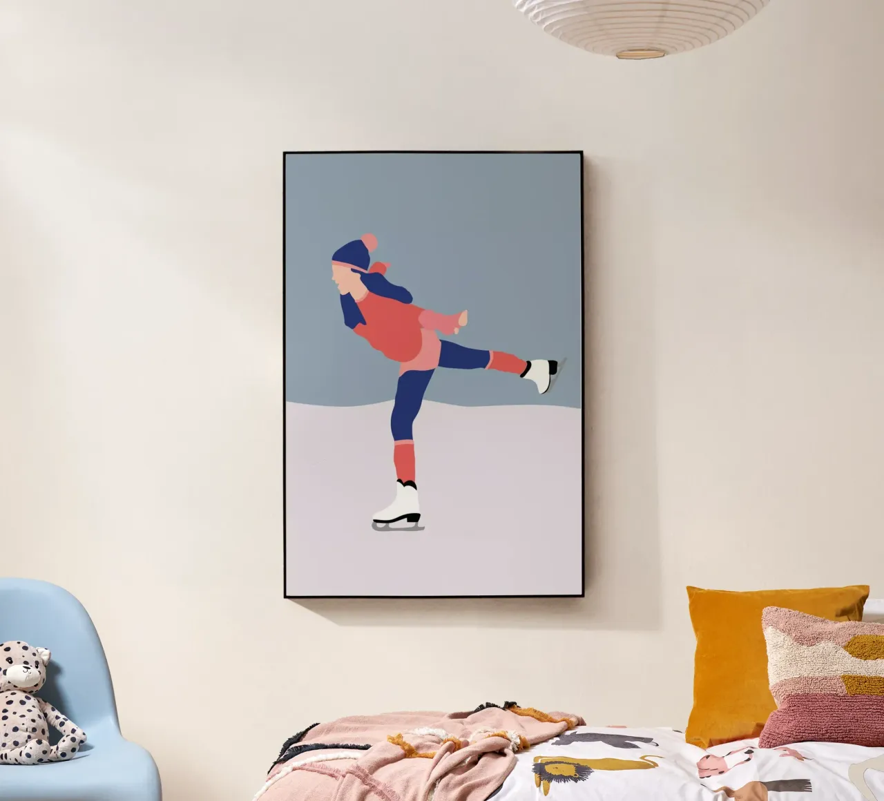 Eisläuferin plexiglass da XOXO Arte
