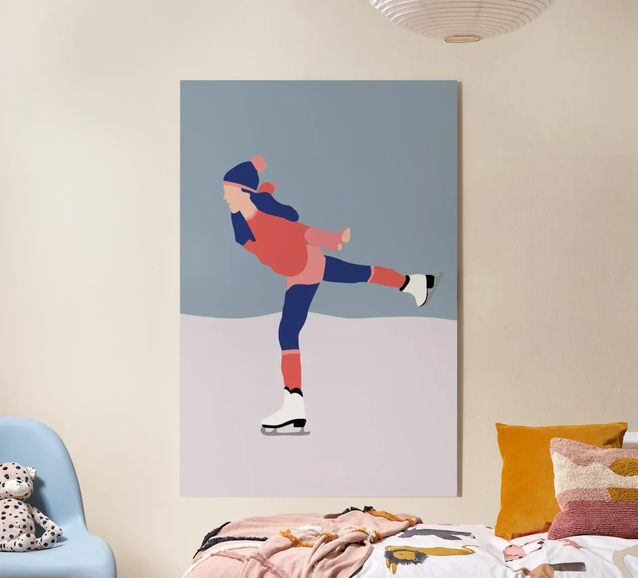 Eisläuferin plexiglass da XOXO Arte