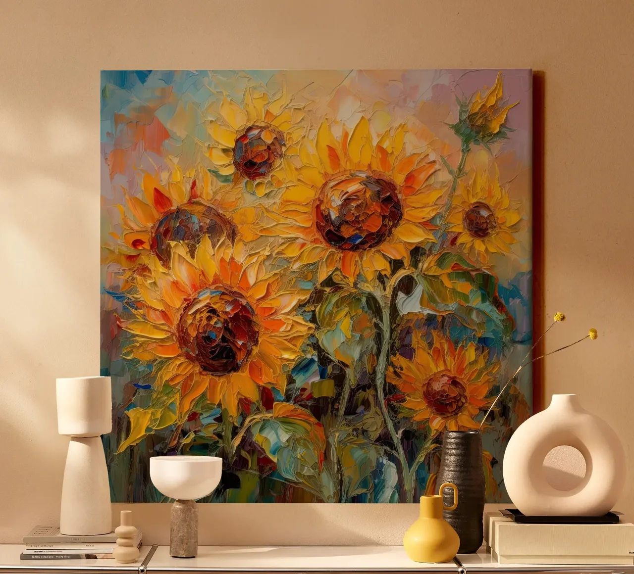 Wall-art by Imagine canvas with Floater frame by Imagine