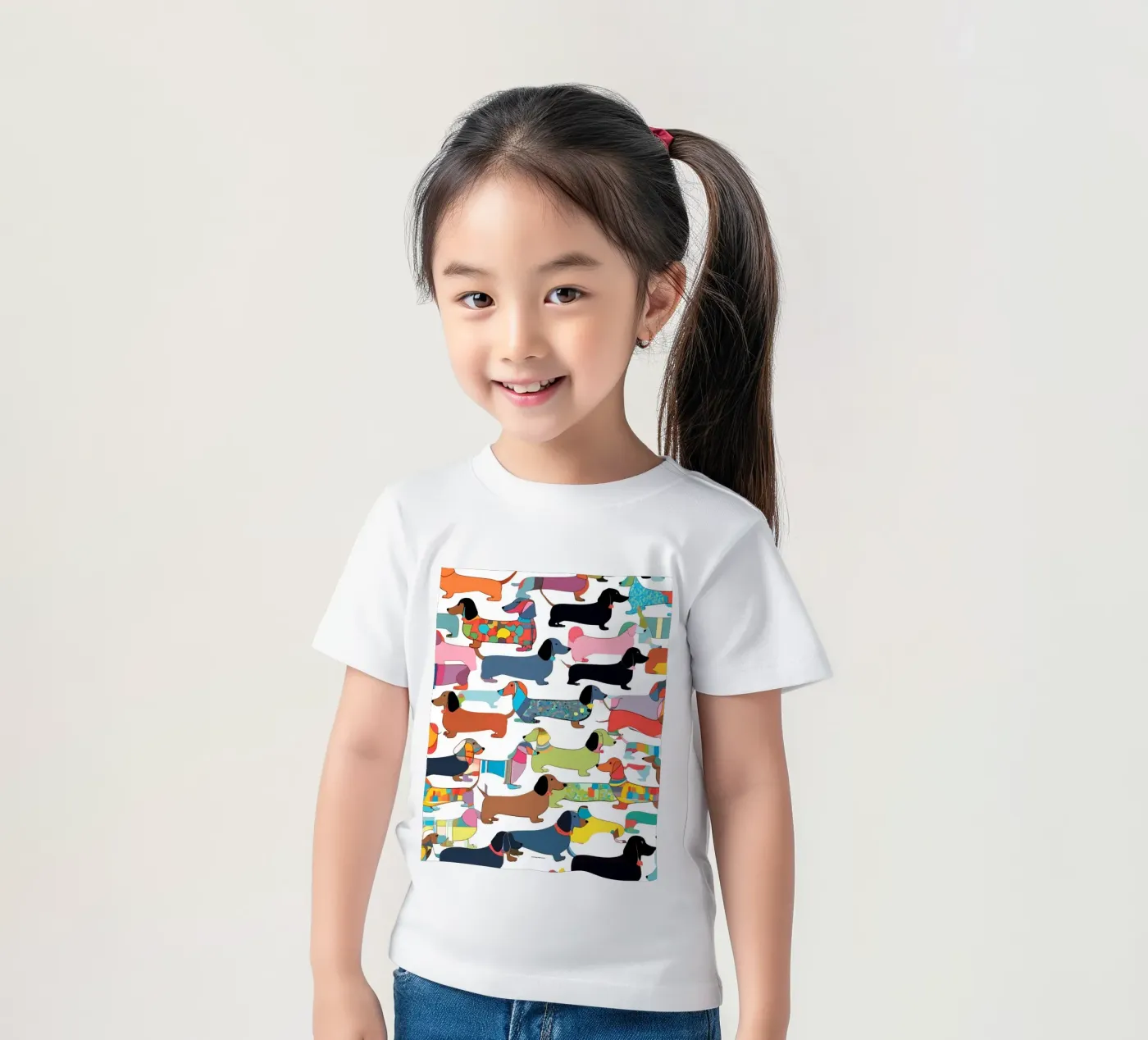 Teckels kinder t-shirt van 83oranges.com
