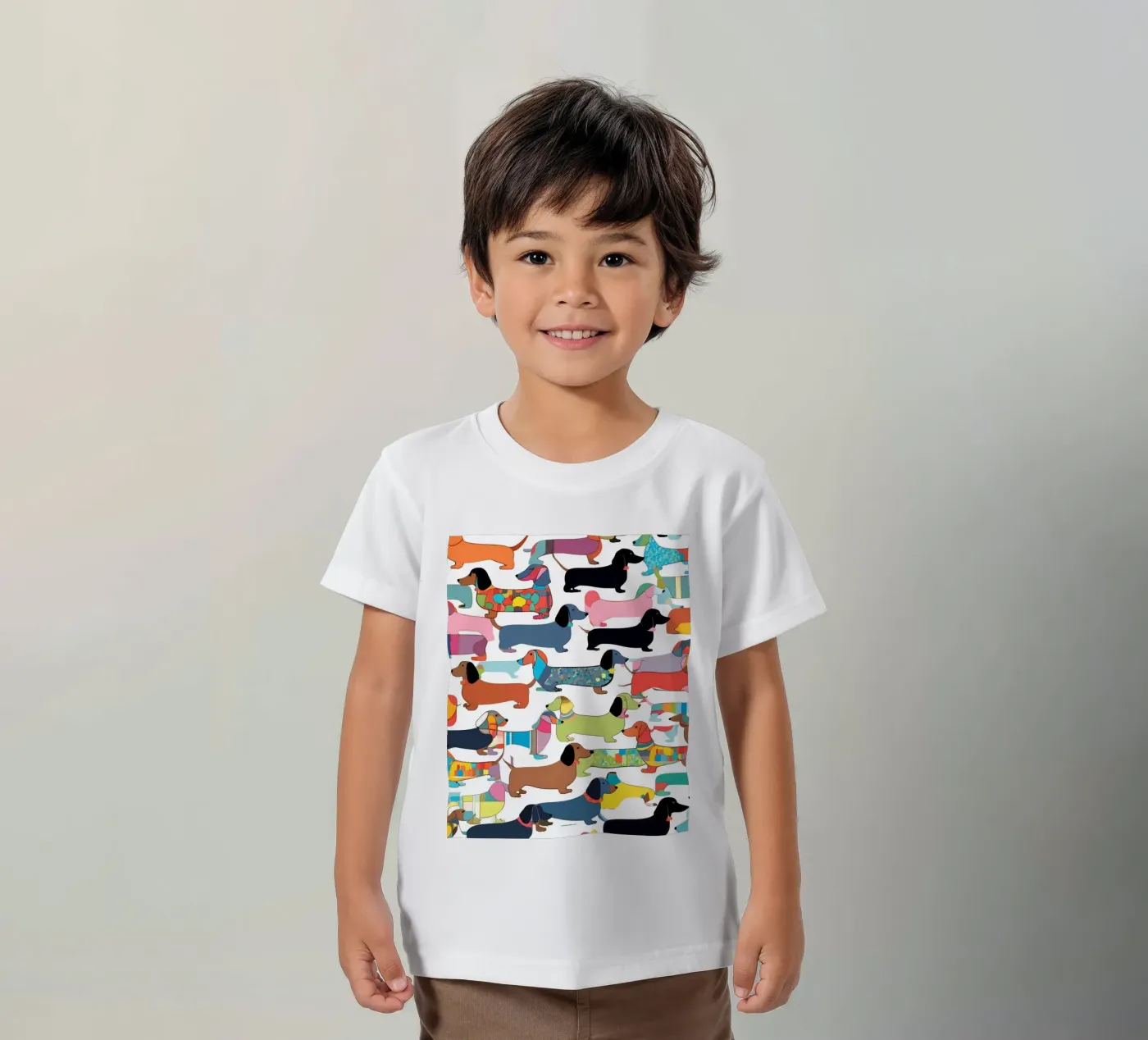 Teckels kinder t-shirt van 83oranges.com