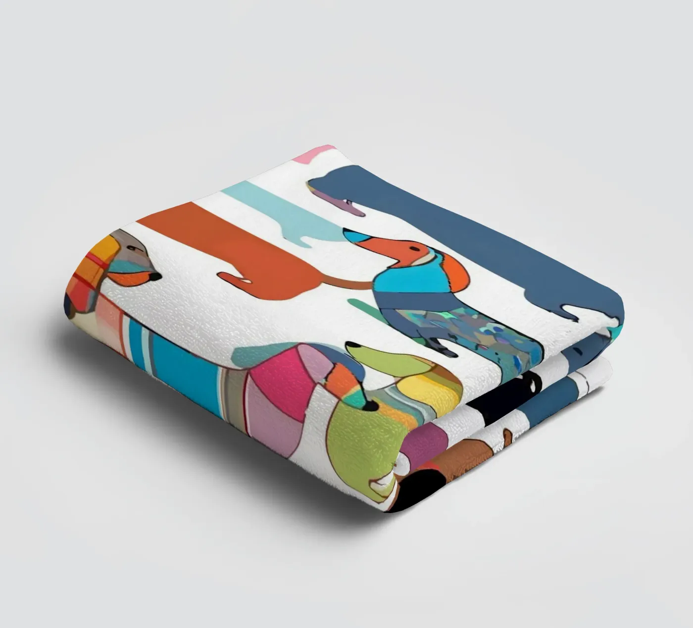 Teckels badhanddoek van 83oranges.com