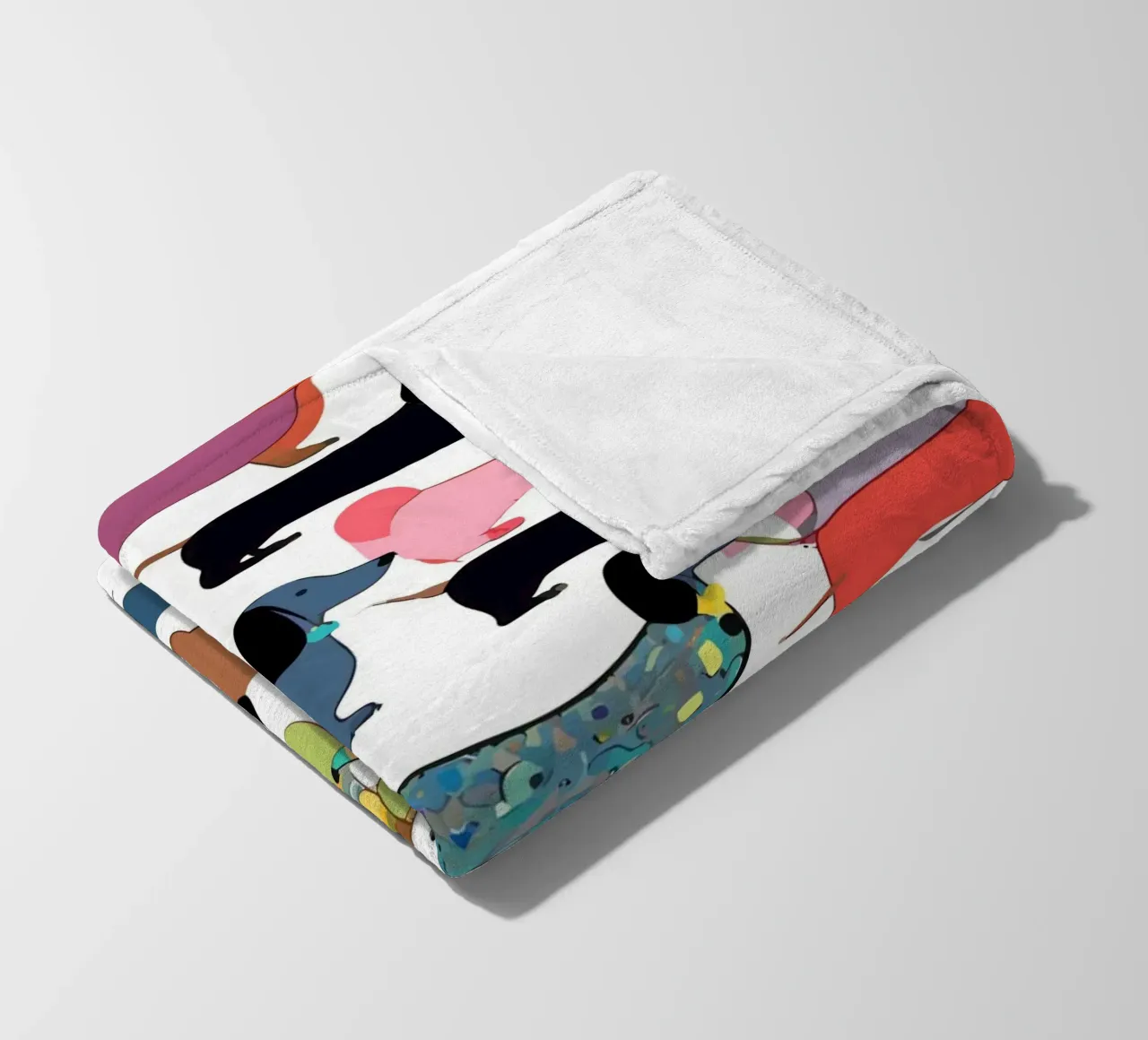 Teckels fleecedeken van 83oranges.com