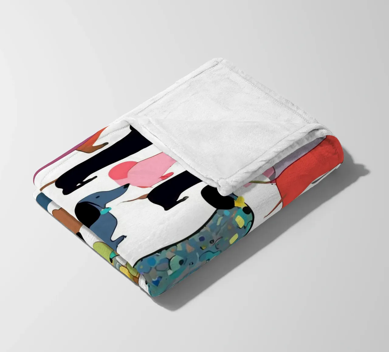 Teckels fleecedeken van 83oranges.com