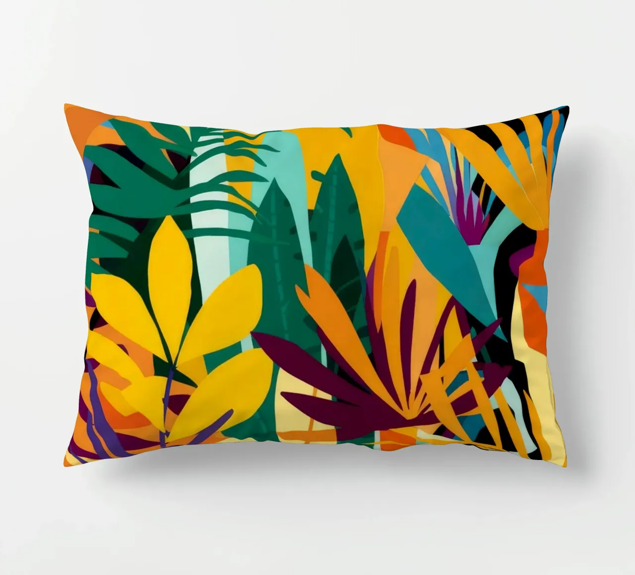 Haze tropicale d'oro cuscino da Dawn Light