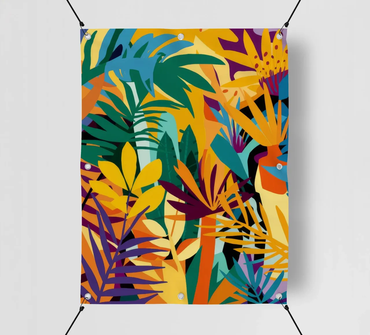 Haze tropicale d'oro telo in pvc da Dawn Light
