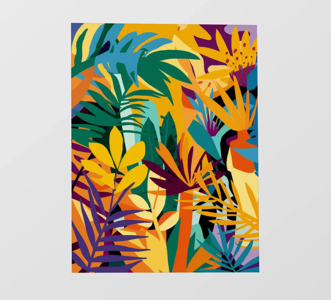 Haze tropicale d'oro telo in pvc da Dawn Light
