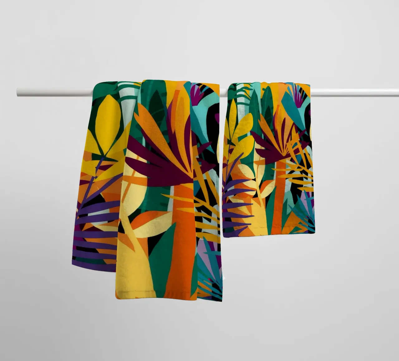 Haze tropicale d'oro asciugamano da bagno da Dawn Light