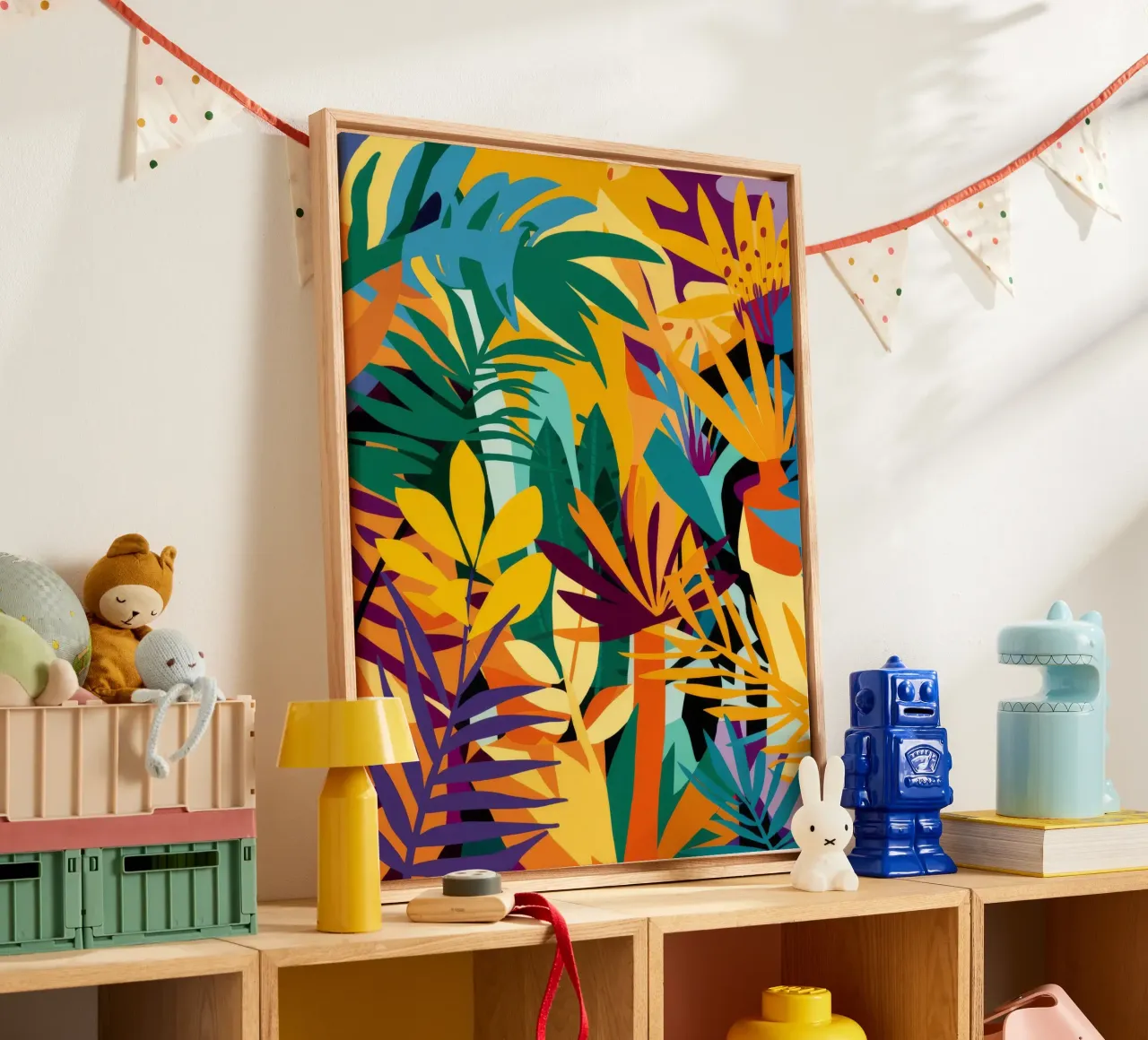 Haze tropicale d'oro tela da Dawn Light