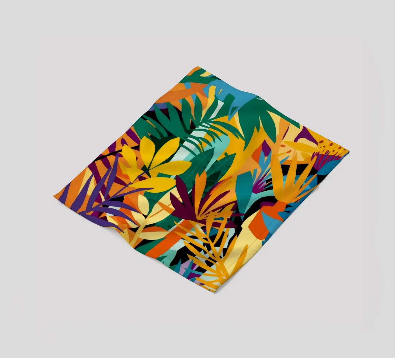 Haze tropicale d'oro coperta in pile da Dawn Light