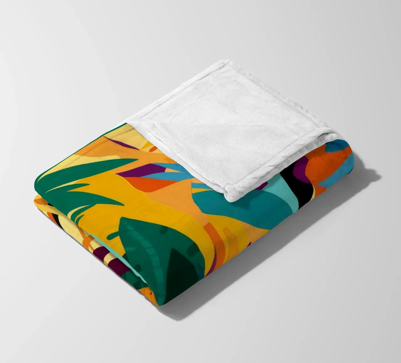 Haze tropicale d'oro coperta in pile da Dawn Light