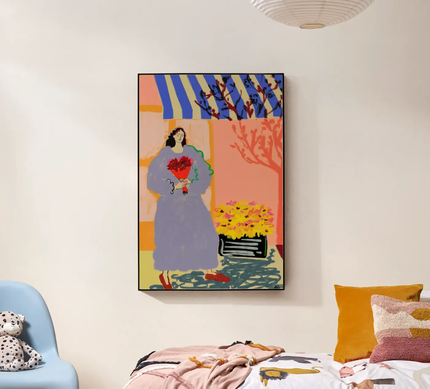 Flower Shopping plexiglass da Sandra Poliakov