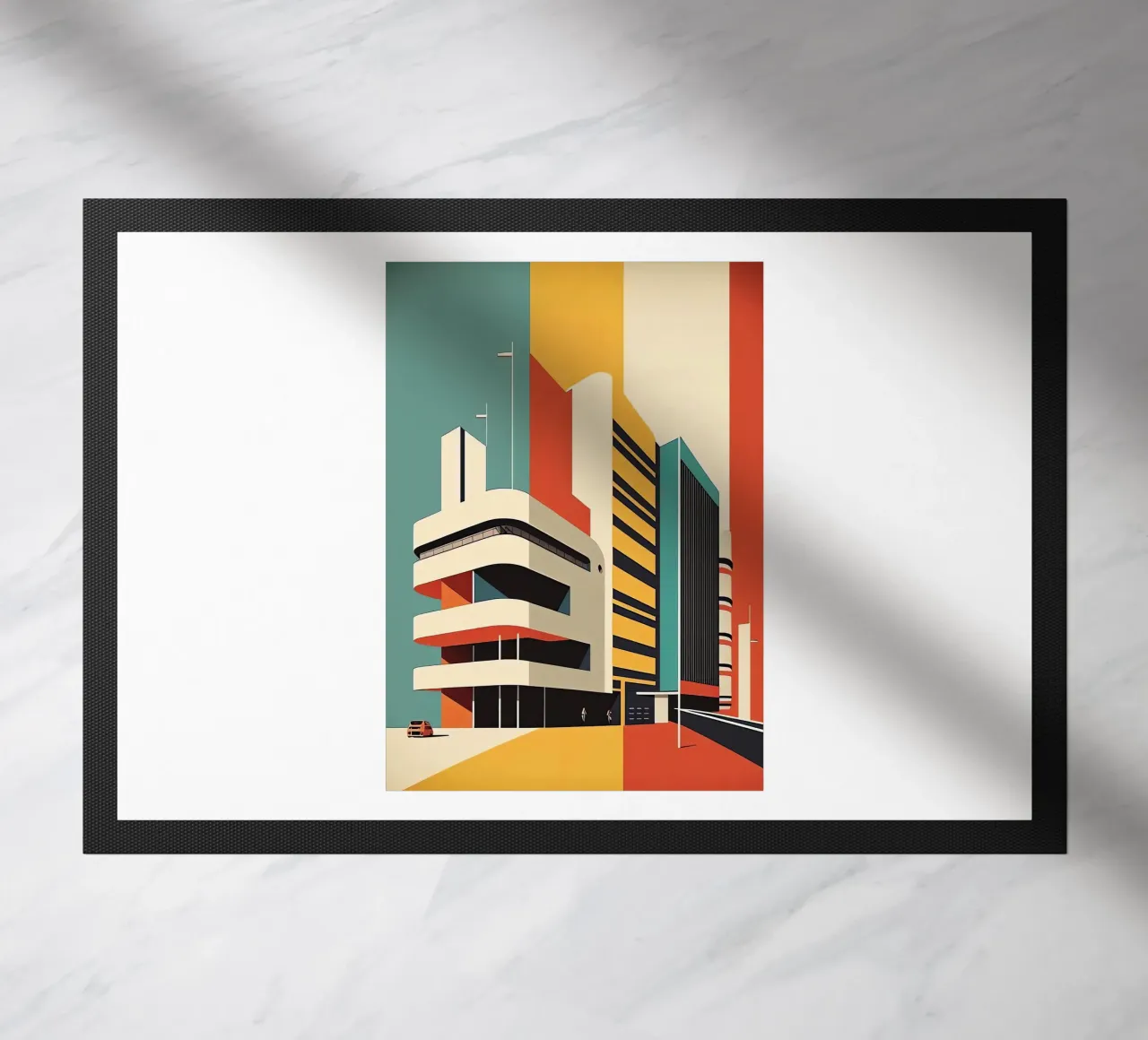 Bauhaus doormat by Brooke
