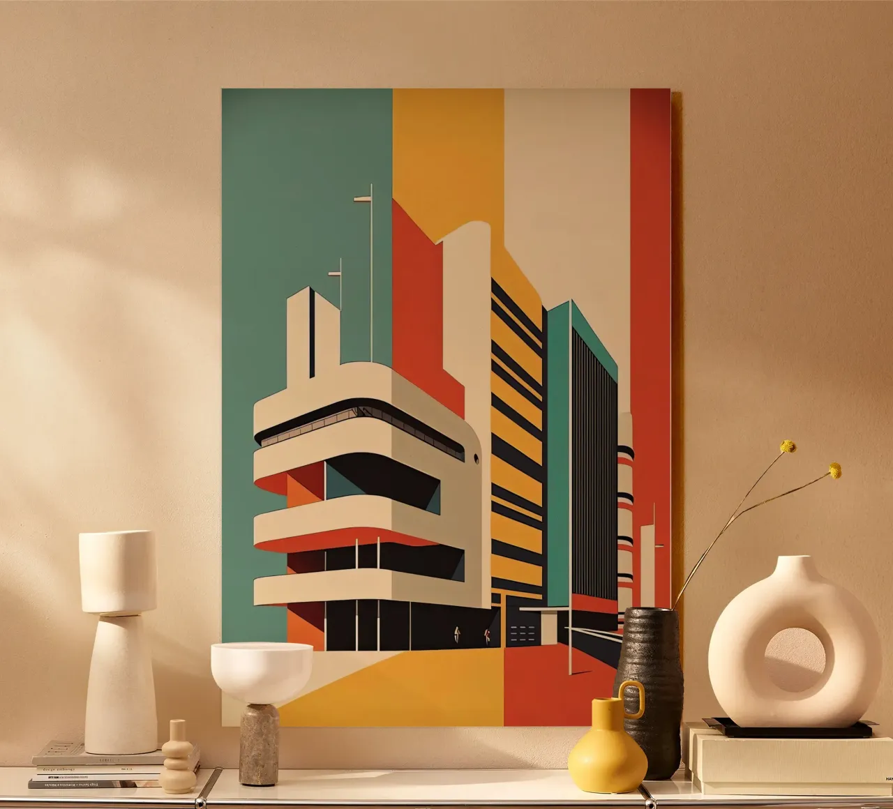 Bauhaus alu-dibond by Brooke