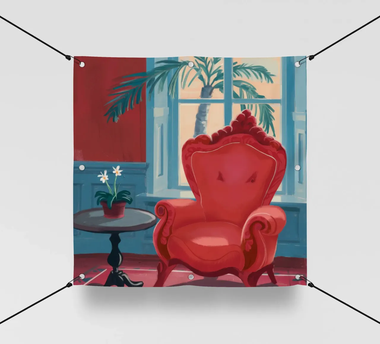 Velluto Wingback Solitude telo in pvc da Pan Denim