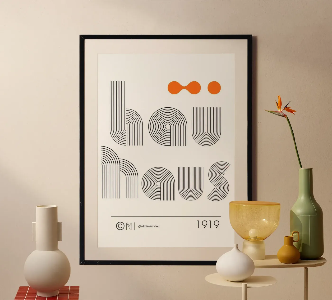 Bauhaus poster da Brooke