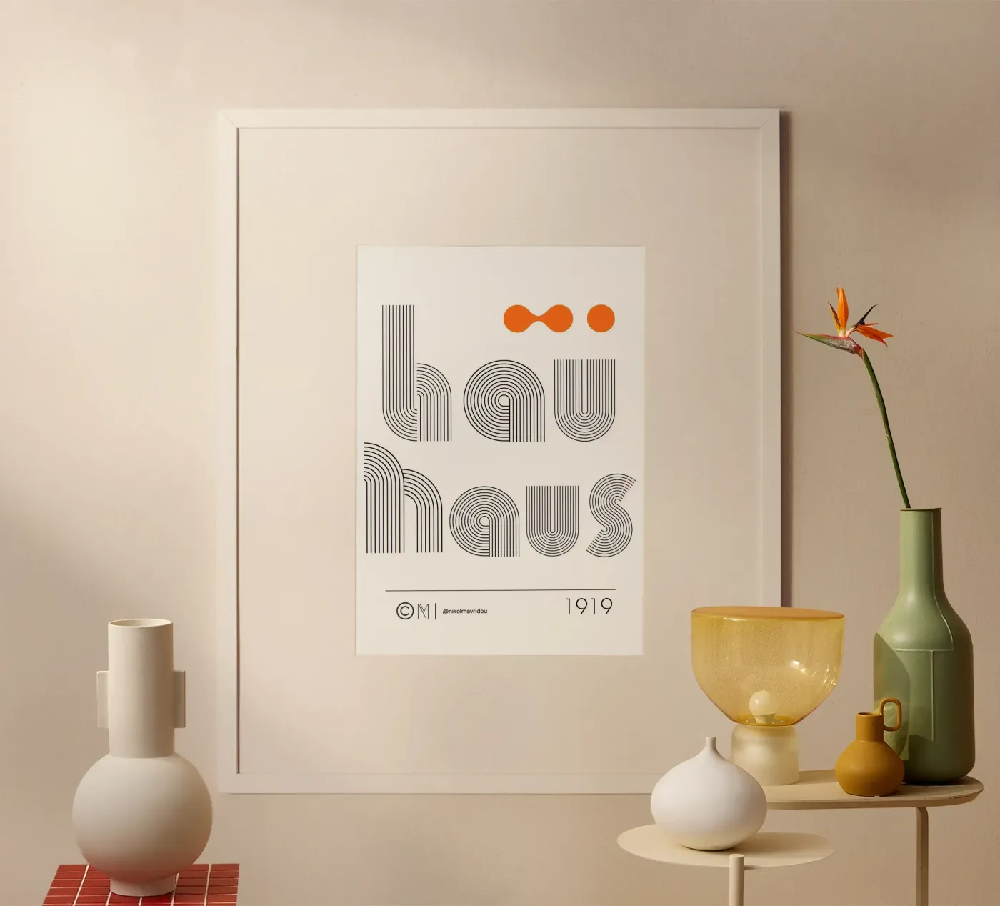 Bauhaus poster da Brooke
