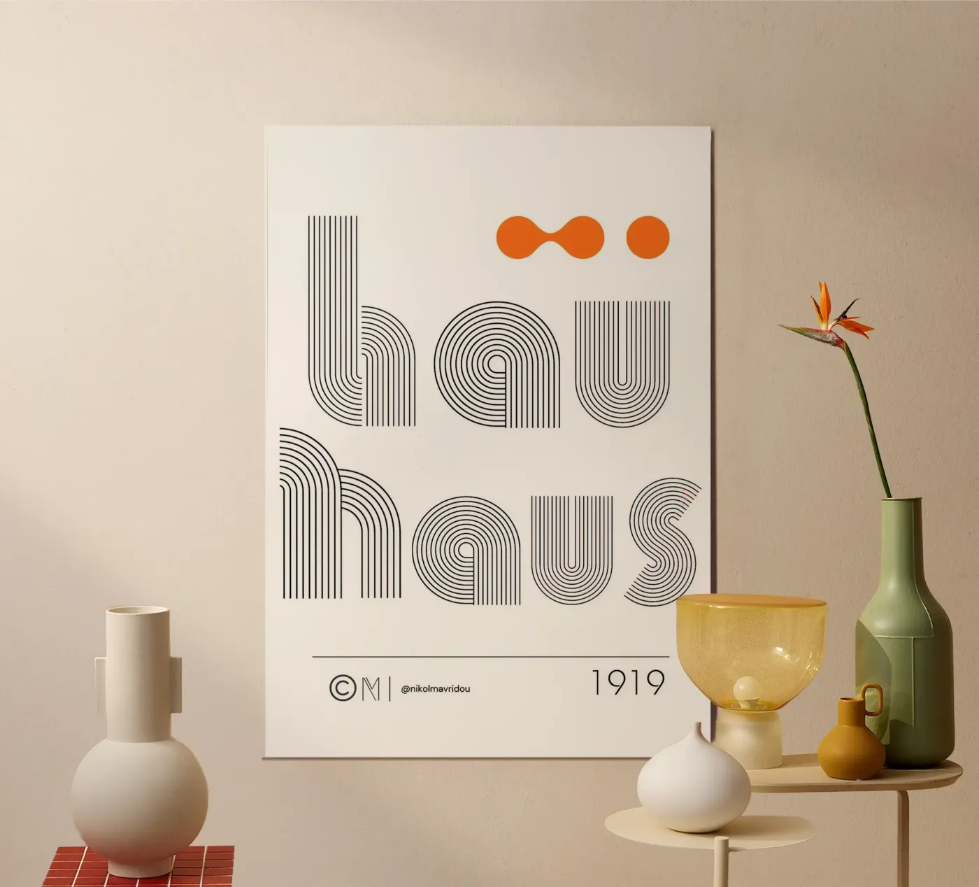 Bauhaus poster da Brooke