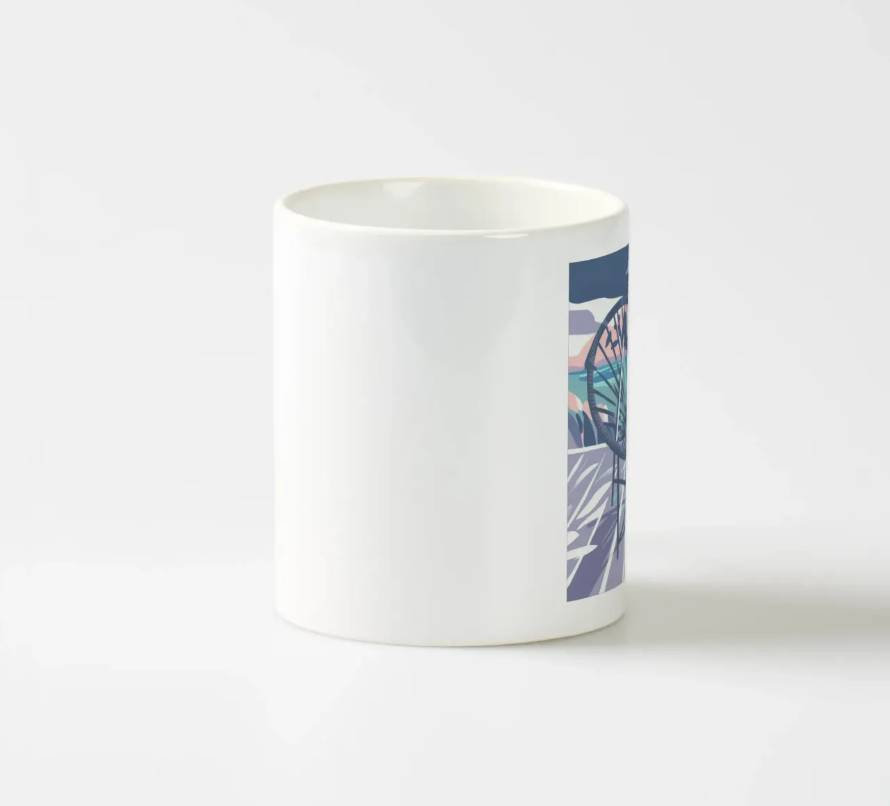 Terrazza sul mare Solitudine tazza in ceramica da Dawn Light
