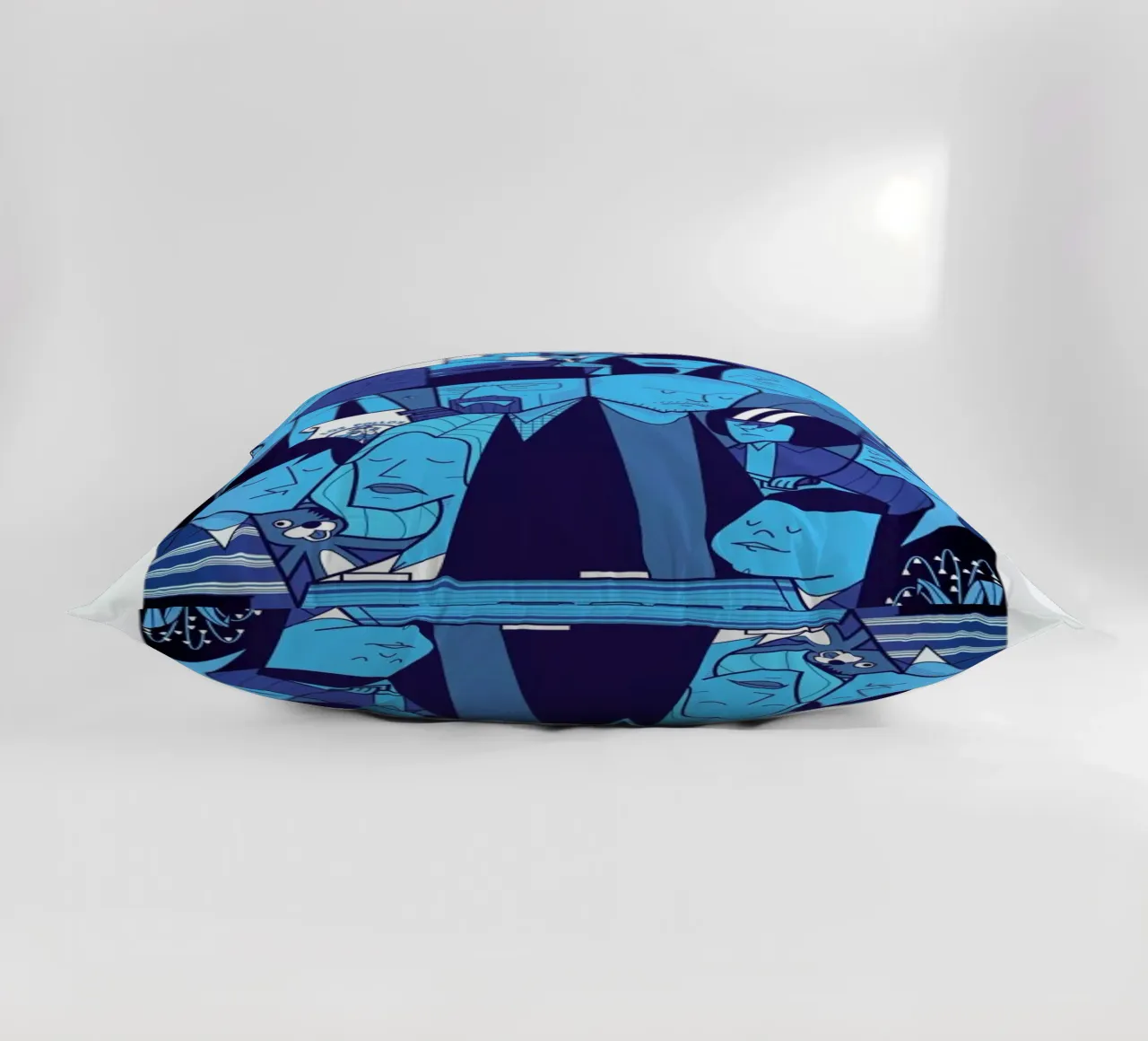 I'm the one who knocks - blue version cuscino da Ale Giorgini