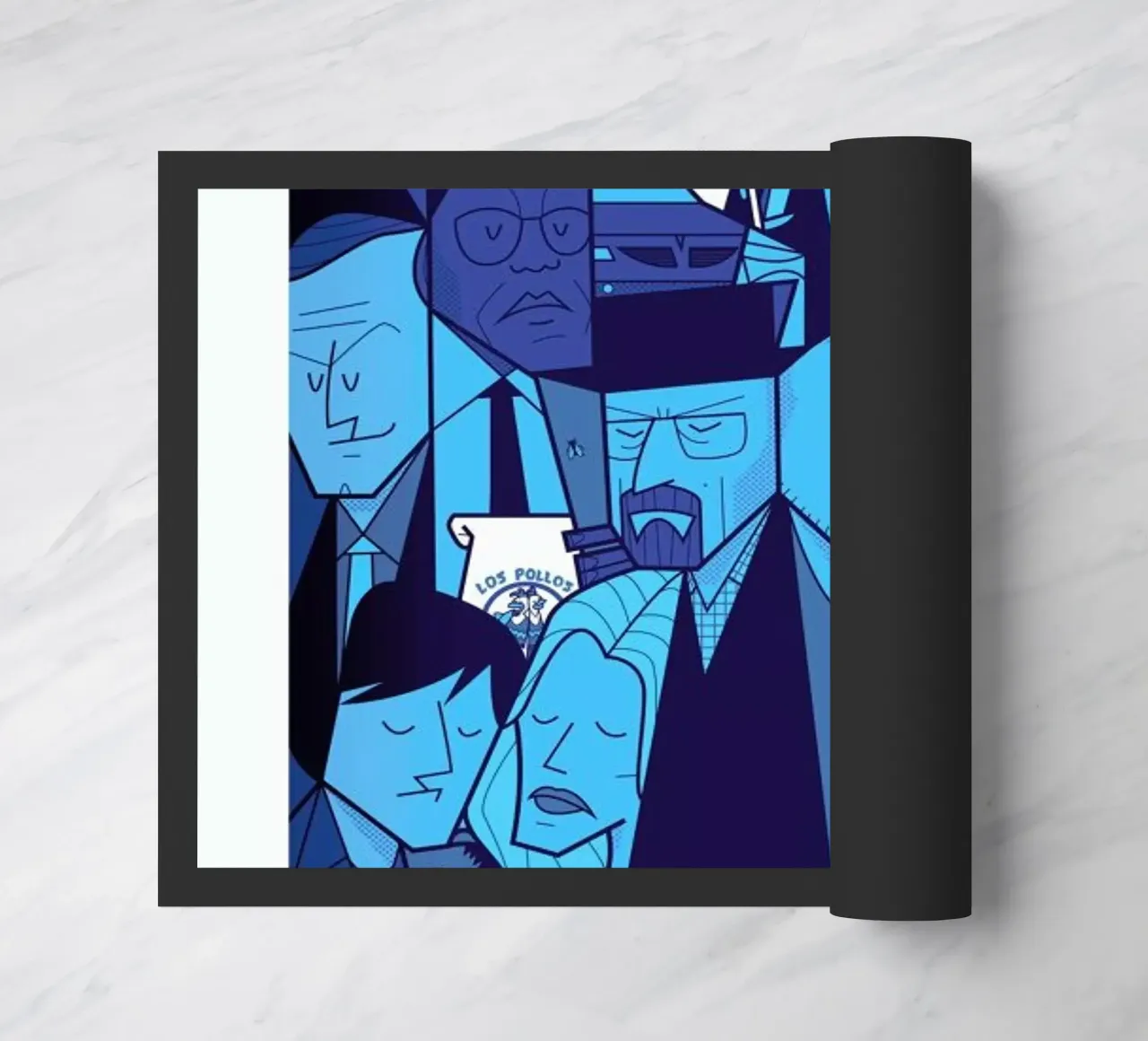I'm the one who knocks - blue version zerbino da Ale Giorgini