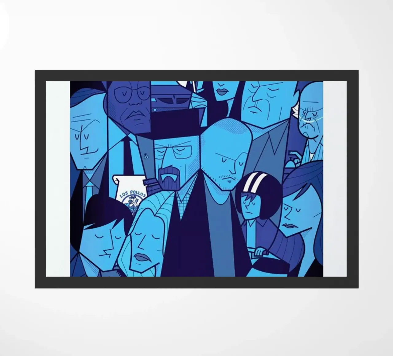 I'm the one who knocks - blue version zerbino da Ale Giorgini