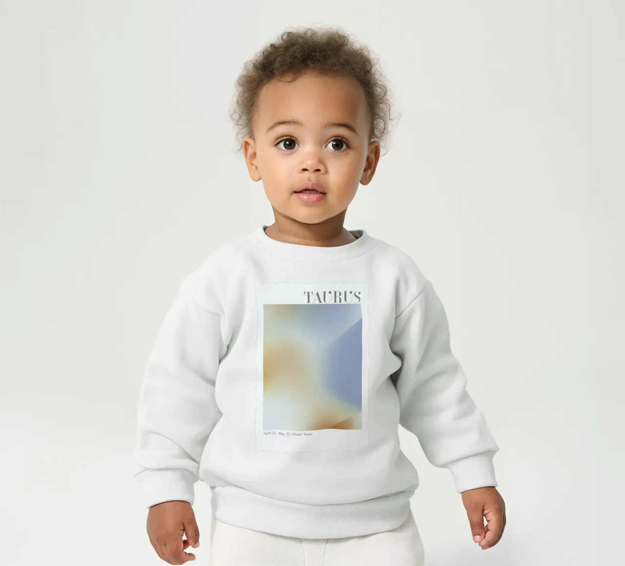 Taurus Abstract Aura felpa neonato da cafelab