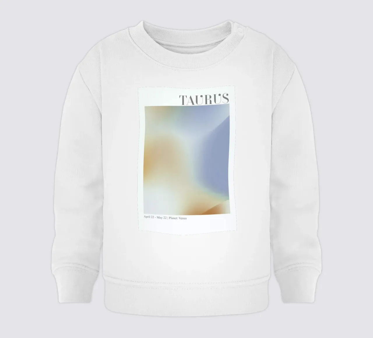 Taurus Abstract Aura felpa neonato da cafelab