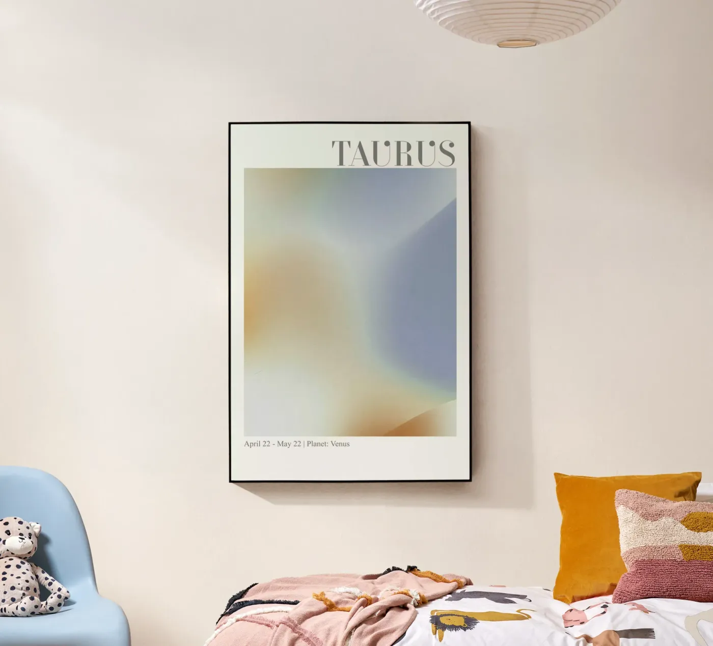 Taurus Abstract Aura acrylic glass by cafelab