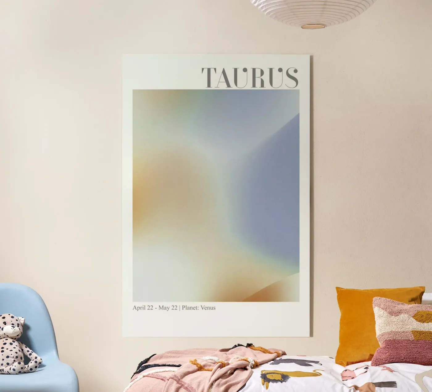 Taurus Abstract Aura acrylic glass by cafelab