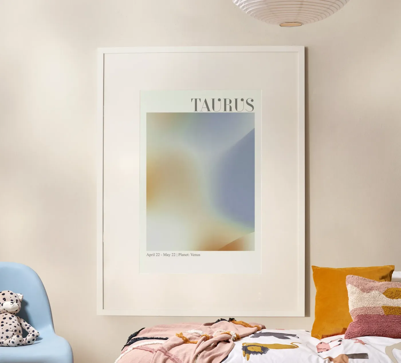 Taurus Abstract Aura poster da cafelab