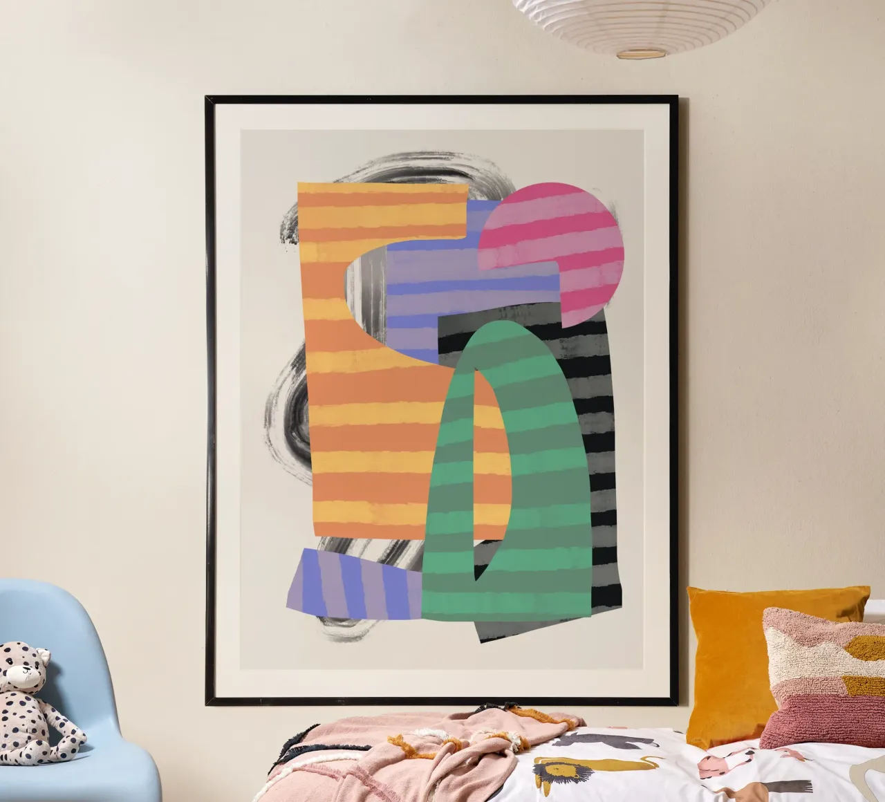 Composizione di forme giocose 10 poster da Little Dean