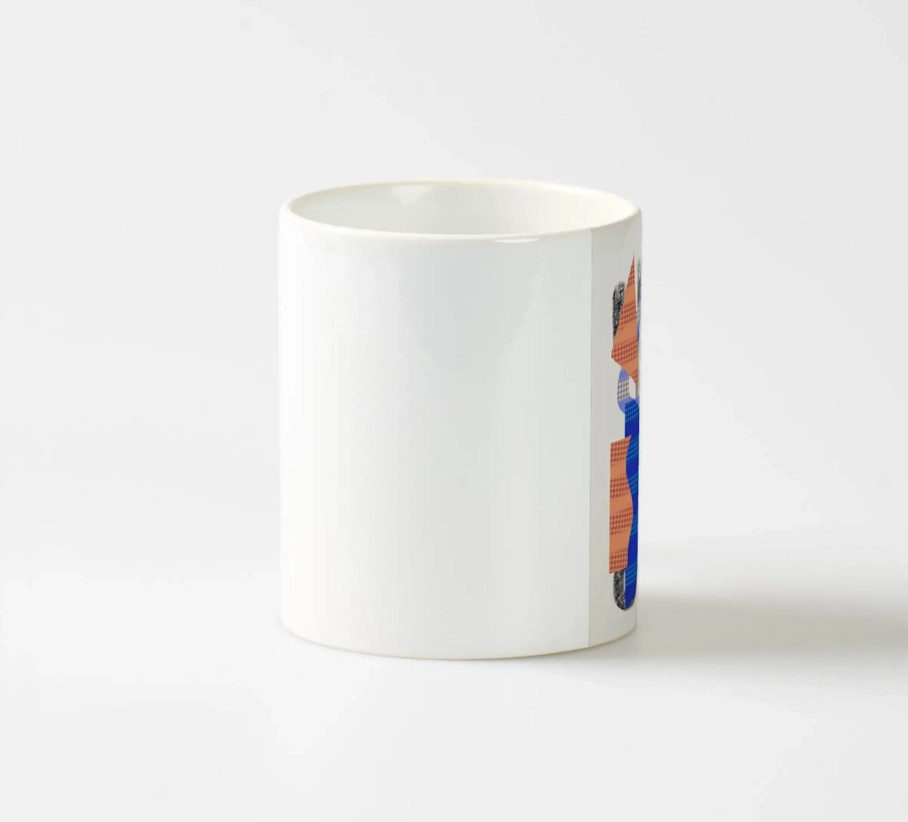 Composizione di forme giocose 11 tazza in ceramica da Little Dean