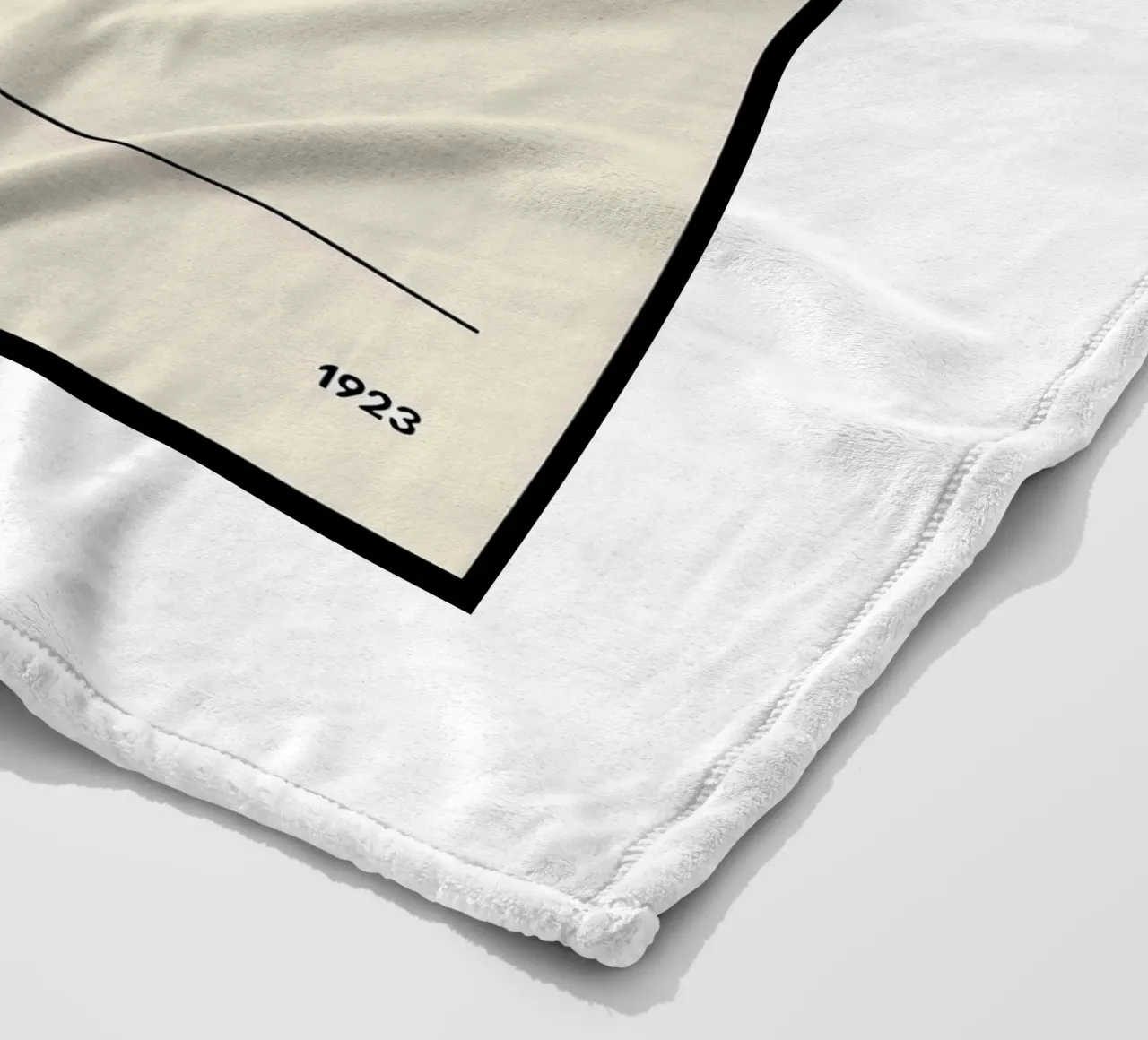 Bauhaus coperta in pile da Brooke