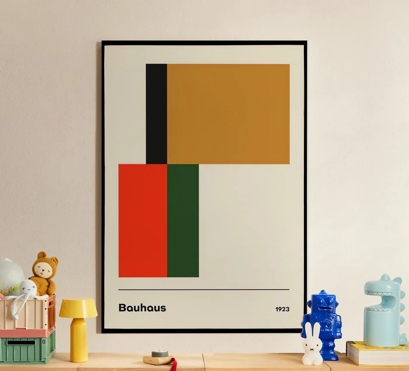 Bauhaus acrylic glass by Brooke