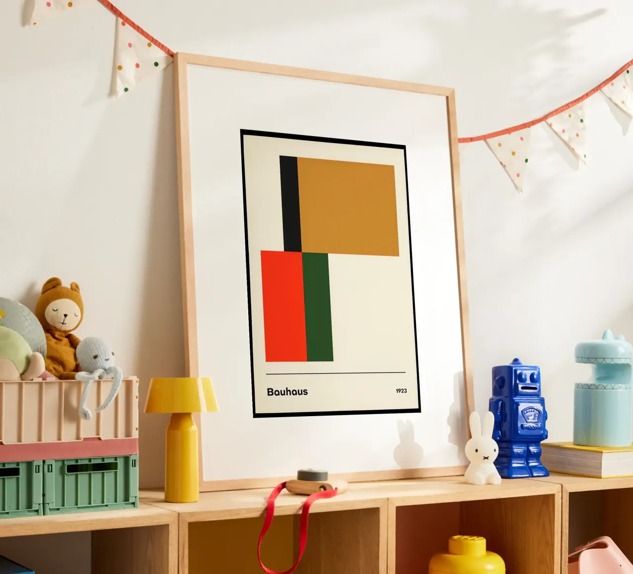 Bauhaus poster con telaio in alluminio da Brooke