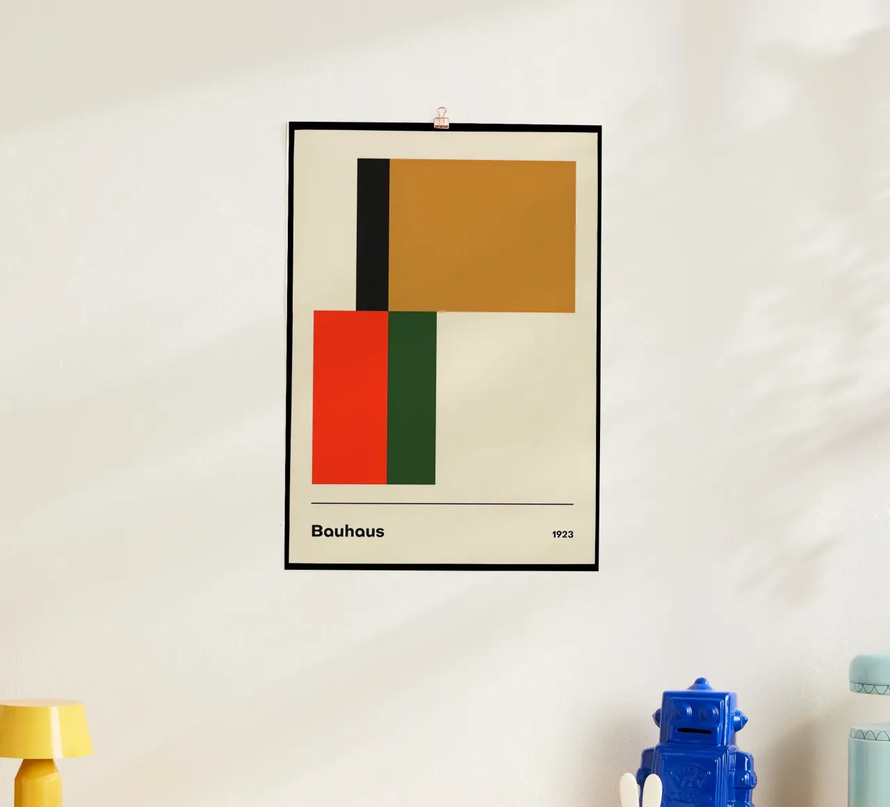 Bauhaus poster con telaio in alluminio da Brooke