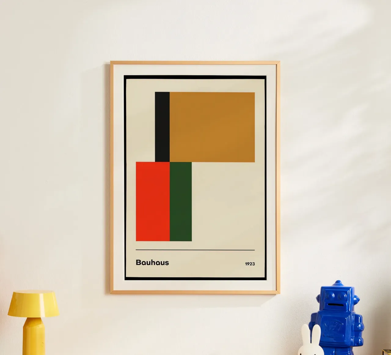 Bauhaus poster con telaio in alluminio da Brooke