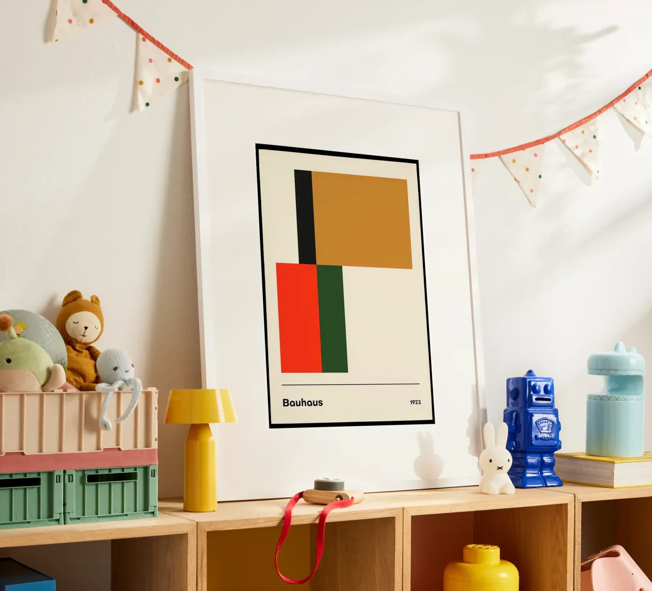 Bauhaus poster con telaio in alluminio da Brooke