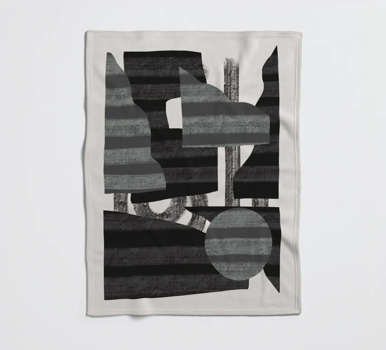 Composizione di forme giocose 12 coperta in pile da Little Dean