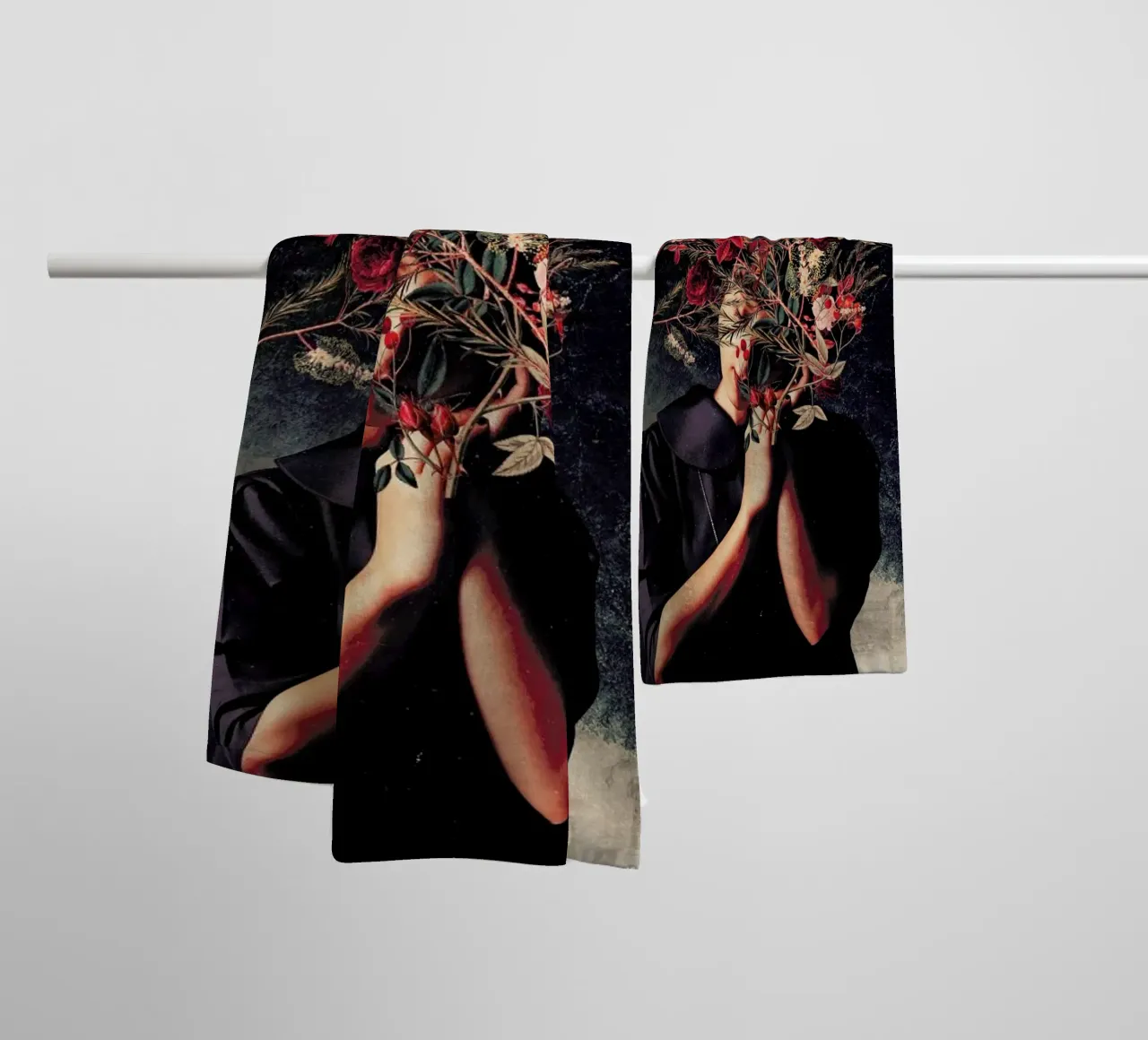 The Autumns After I Found You towel by Frank Moth