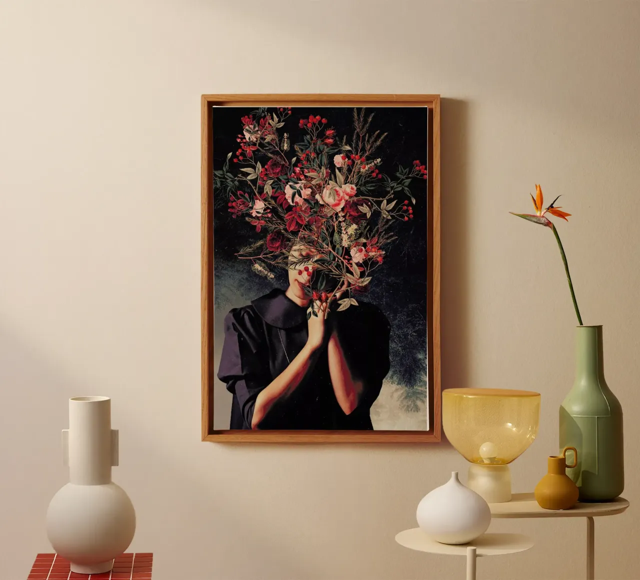 The Autumns After I Found You canvas by Frank Moth